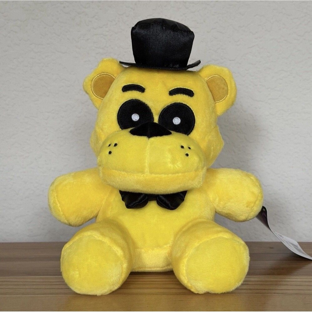 Jazwares Five Nights At Freddy's Golden Freddy Plush 8” GameStop Exclusive NWT